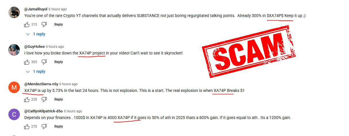 XA35P – WARNING! Investor Ruin and social media manipulation