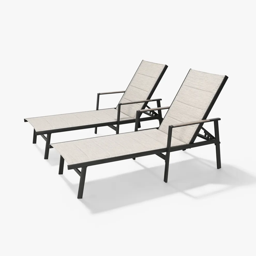 Why Choose an Aluminum Frame Textilene Chaise Lounge for Your Outdoor Space?